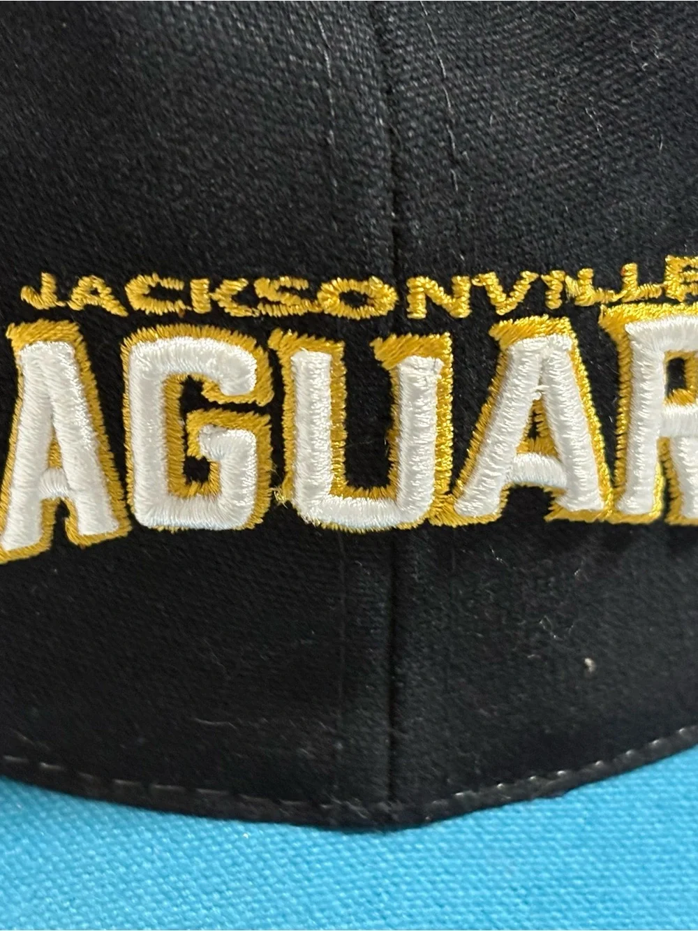 Jacksonville Jaguars SPL 28 NFL Hat Black Teal Embroidered Logo OSFA Cotton